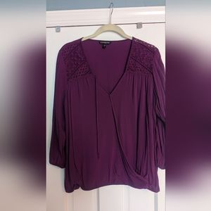 Purple Express blouse